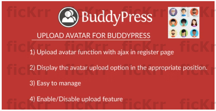 BuddyPress Signup Avatar